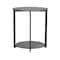Household Essentials Jamestown 24" Round End Table